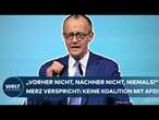 FRIEDRICH MERZ: Kampfansage auf dem CDU-Parteitag! Union werde alles tun, um AfD kleinzuhalten