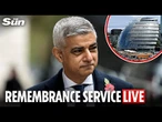 LIVE: City Hall service attended by London mayor and London Assembly ahead of Remembrance Day