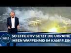 PUTINS KRIEG: Waffenmix effektiv eingesetzt! So komplex ist die ukrainische Kampfstrategie!