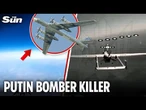 Ukrainian killer drone reaches 36,000ft to attack Putin's long-range Russian bombers