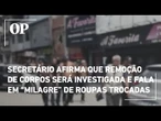 Secretário afirma que remoção de corpos será investigada e fala em “milagre” de roupas trocadas