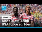 Coupe du monde 2026 : la Team USA fonce en 16es, le Maroc et le Brésil l'emportent • FRANCE 24