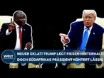 USA: Eklat! Donald Trump legt fiesen Hinterhalt! Doch Südafrikas Präsident Ramaphosa kontert lässig!