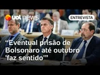 Processo contra Bolsonaro está andando rápido e prisão pode ser decretada em outubro, avalia jurista