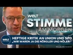 DEUTSCHLAND: Heftige Kritik an Reformen von Union und SPD! Holznagel packt aus I STIMME AM MORGEN
