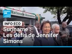 Suriname : Jennifer Simons élue présidente dans un pays en crise • FRANCE 24
