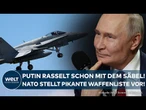 UKRAINE-KRIEG: NATO stellt pikante Waffenliste vor! Deutschland setzt auf neue Waffensysteme