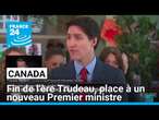 Canada : fin de l'ère Trudeau, place à un nouveau Premier ministre • FRANCE 24