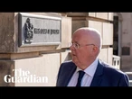 Peter Murrell sentenced over embezzling money from SNP - watch live
