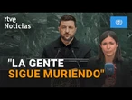 ONU: ZELENSKI insta a FRENAR la GUERRA en UCRANIA, "NO HAY GARANTÍAS de SEGURIDAD" | RTVE Noticias