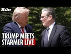 LIVE: Trump greets UK PM Keir Starmer at his Turnberry golf course in Scotland