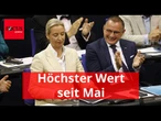 AfD erreicht in Umfrage höchsten Wert seit Mai - Union und SPD unverändert