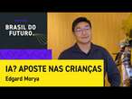 Edgard Morya: ‘IA não substitui cérebros humanos nem vai a interior do Brasil resolver problemas'