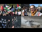 Domingo de protestos na Europa e dezenas de mortos em Gaza | AFP
