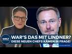 CHRISTIAN LINDNER: Fünf Prozent-Hürde könnte das Aus für Lindner bedeuten und der Start für Soziale