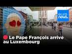 EN DIRECT - Arrivée du Pape François au Luxembourg : cérémonie de bienvenue | euronews