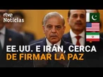PAKISTÁN CONFIRMA un ACUERDO de PAZ entre EE.UU. e IRÁN | RTVE Noticias