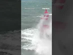 WATCH: Massive waves crash over Great Lakes lighthouse #shorts #foxnews #news #us #viral