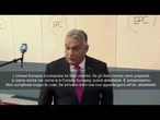 Orban: Incursioni di droni in Ue? Abbattiamoli, è semplice