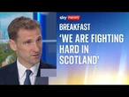 Tories claim they are 'fighting hard' in Scotland after Labour's by-election win