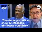 Reinaldo: Bolsonaristas se dizem a favor da liberdade de expressão, mas censurariam show da Madonna