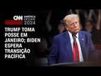 Trump toma posse em Janeiro; Biden espera transição pacífica | CNN PRIME TIME