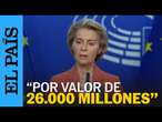 VON DER LEYEN sobre los ARANCELES: " Las contramedidas son fuertes, pero proporcionadas" | EL PAÍS