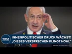 ISRAEL: Forderung nach Ende des Kriegs – Proteste gegen Netanjahus Pläne und Gaza-Besetzung