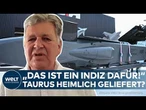 BERLIN: Versteckte Taurus-Lieferung an die Ukraine? "Das ist ein Indiz!" - Merz will es vollziehen!