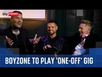 Boyzone: 'This show is on our terms'