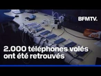 Londres: un vaste réseau international de vol de téléphone démantelé