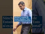 Sánchez insiste sobre el pacto de Estado climático: "Esto sí es una prioridad nacional"