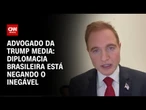 Diplomacia brasileira está negando o inegável, diz Advogado da Trump Media | CNN 360º