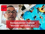 Bademeister Ralf mahnt Eltern im Schwimmbad zu Aufsichtspflicht: „Wasser verzeiht nix”