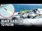 New high-speed sea drone to hunt & shoot down Russian warplanes unveiled by Ukraine defence firm