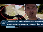 KRISE IN NAHOST: "Erinnert an James Bond!" WELT-Reporter auf einem geheimen Testgelände!