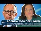 BUNDESTAGSWAHL 2025: CDU plant Steuerreform und harte Einschnitte in Agenda 2030 | WELT Interview