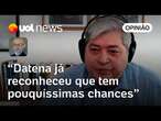 Datena mostra em sabatina que saiu da disputa sem abdicar da candidatura, diz Josias de Souza