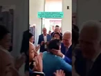 Elly Schlain abbraccia Eugenio Giani dopo la vittoria delle regionali in Toscana