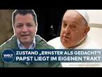 SORGE UM PAPST: Vatikan äußert sich zum Gesundheitszustand des Pontifex! - 