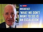 Tory sits on the fence as Israel plan for full military control of Gaza