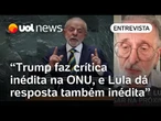 Discurso de Lula na ONU foi 'aula magna' sobre o mundo de hoje, diz ex-embaixador Roberto Abdenur