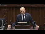 „Odebrać Zełenskiemu Order Orła Białego!” Potężne uderzenie Mateckiego w Sejmie!