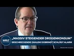 DEUTSCHLAND: Lagebild! Massiv steigender Drogenkonsum! Erschreckende Zahlen! Dobrindt schlägt Alarm