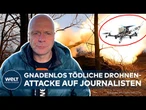 UKRAINE-KRIEG: Gnadenlose "First Person View"-Kamikazedrohne tötet Fotojournalist Antoni Lallican