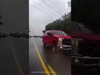 Bodycam shows explosion as car drove over downed power lines