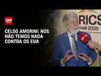 Tarifar o Brasil é um tiro no pé, diz Celso Amorim sobre ameaça de Donald Trump | LIVE CNN