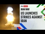 US attacks Iran after drone strike in the Strait of Hormuz