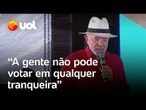 Lula alfineta Bolsonaro no Nordeste: ‘Não se pode votar em qualquer tranqueira para governar o país’