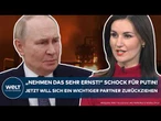 UKRAINE-KRIEG: Schock für Putin! Trump wirkt! Jetzt lässt ein wichtiger Partner die Russen im Stich